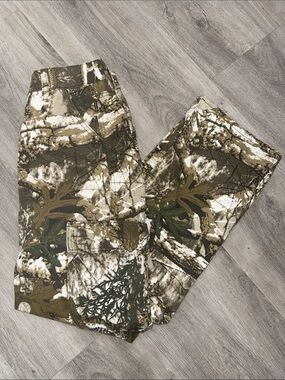 Women’s Camouflage Cargo Pants - Green Brown White